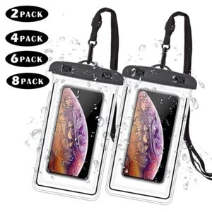 Waterproof Phone Bag Protective Pouch for Pools Beach Kayaking Travel or Bath AU - Picture 1 of 18