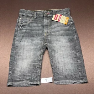 Wrangler Slim Straight 14 Regular Shorts 2EIBWDK. Black New - Picture 1 of 7
