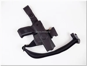 CZ 75 P-09 P09 / DUTY Premium Service Professional Leg Police V2 Safety Holster - Picture 1 of 7