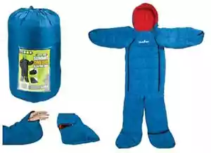 Adult Warm 1 Full Sleeping Bag Body Suit Blue Large Summit BUY 1 GET 1 FREE !! - Picture 1 of 3