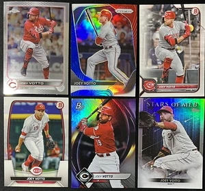 6 Card Baseball Lot Joey Votto Cincinnati Reds Parallel , Insert , Chrome & More - Picture 1 of 6