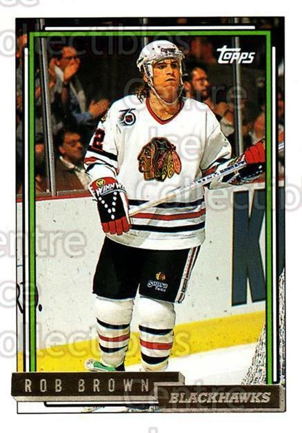 1992-93 Topps Gold #72 Rob Brown - Image 1 of 1