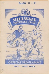 Millwall v Arsenal (Friendly) 1950/1951 - Football Programme - Picture 1 of 1