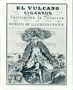 Press Photo Advertisement For El Vulcano Cigars - Picture 1 of 2