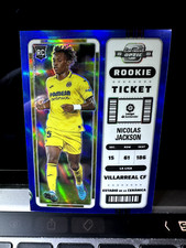 2022-23 Panini chronicles contenders optic soccer RC Nicolas Jackson blue /49