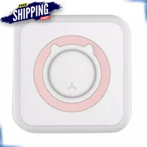 Portable Mini Thermal Printer Pocket Inkless Photo Printer Wireless Printing NEW - Picture 1 of 22