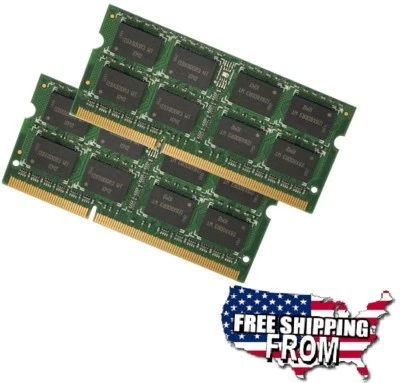 8GB 2x 4GB DDR3 PC3-10600 SODIMM 1333 MHz Laptop Notebook RAM Memory Dell IBM HP - Image 1 of 3