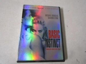 DVD MOVIE BASIC INSTINCT MICHAEL DOUGLAS SHARON STONE UNRATED DIRECTORS CUT - Picture 1 of 3