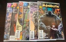 MONOLITH (2004 DC Comics) -- #1 2 3 4 5 6 7 8 9 10 11 12 -- FULL Series / Set