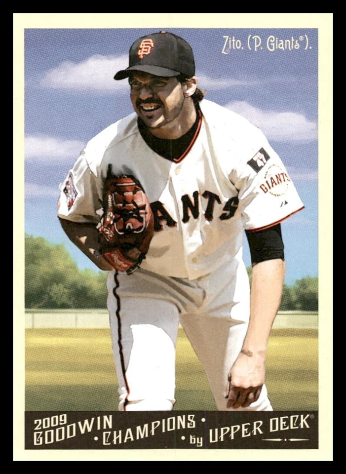 2009 Upper Deck Goodwin Champions - #165 Barry Zito - Image 1 of 2
