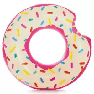 Ciambella grande tubo piscina gonfiabile spiaggia giocattolo 42" x 39" - Foto 1 di 1
