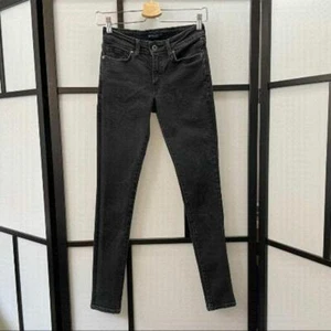 711 Skinny Signature by Levi Strauss [25/30] Black/Grey Denim Jeans Boys\Unisex - Picture 1 of 11