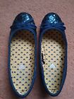 Blue Zoo Glittery Ballet Shoes Size 12