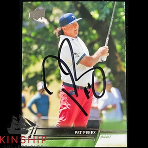 Pat Perez signed 2024 Upper Deck Trading Card LIV Golf Auto R38 - Picture 1 of 1