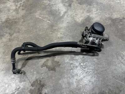 07-13 BMW E90 E92 E93 135I 335I 335xi ENFRIADOR DE ACEITE CARCASA LÍNEAS TERMOSTATO OEM Foto 1 de 4