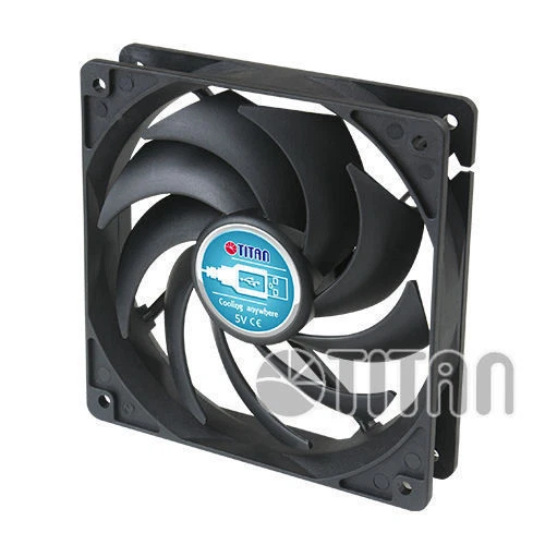 Titan 140x140x25mm USB External Cooling Fan TFD-14025L05Z - Image 1 of 4
