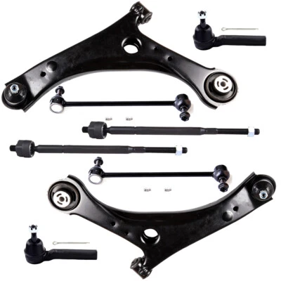 [8pcs] For 08-16 Chrysler Town Country Front Suspension Control Arms Tie Rod Kit Foto 1 de 4