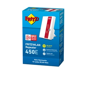AVM FRITZ!WLAN Repeater 450E 20002589 2,4 GHz FRITZ!Repeater Verstärker OVP 🔝 - Bild 1 von 8