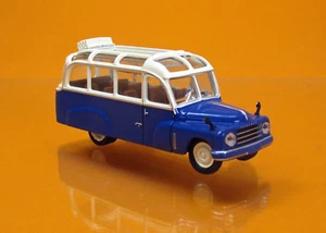 Brekina 58181 Hanomag L 28 Lohner Bus weiß enzianblau 1:87 NEU Modell - Picture 1 of 1