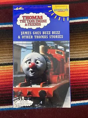 Thomas the Tank Engine & Friends James Goes Buzz VHS Video Tape VTG Train NEW - Image 1 of 4