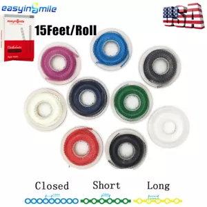 Dental Kieferorthopädisch Elastisch Ultra Power Kette Gummiband Lang/Kurz/Durchgehend - Bild 1 von 21