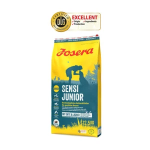 12,5 kg Josera SensiJunior Hundefutter Trockenfutter Welpen Aufzucht Glutenfrei - Bild 1 von 4