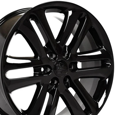 22" Gloss Black Wheel for 2003-2023 Lincoln Navigator - RVO2183 - Image 1 of 4