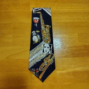 Dimoda Hand Made Necktie Vintage The Band Music Class Neck Tie - Picture 1 of 5
