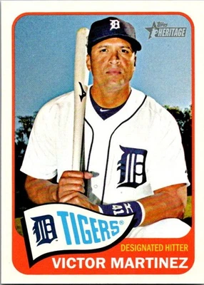 2014 Topps Heritage #356 Victor Martinez - Image 1 of 2