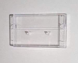 CLEAR Jewel Cassette Tape Cases - NEW ROUND  EDGES WERE SEALED Lot Of 30 NOT PER - Imagen 1 de 5