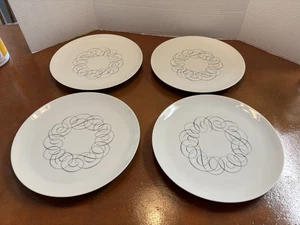 Piatto da portata 4 Raymond Loewy Script Continental Rosenthal W Germania INUTILIZZATO - Foto 1 di 3