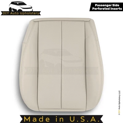 Cubierta de asiento inferior de cuero para pasajero delantero marfil cálido 10-14 para Subaru Outback Foto 1 de 4