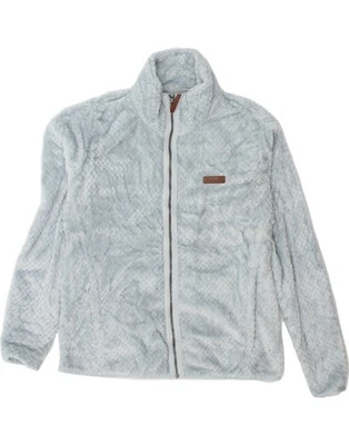 COLUMBIA Womens Fleece Jacket UK 16 Large Blue Polyester AV03 - Image 1 of 4