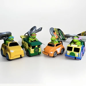 Set Of 4 TMNT Rad Rip Racers - Leonardo, Raphael, Michelangelo & Donatelo 2023 - Picture 1 of 10