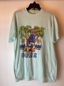 Camicia The California Raisins on Tour XL The GrapeVine Tour camicia blu - Foto 1 di 12