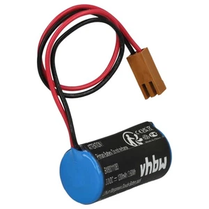 Batterie für Fanuc Power Mate 0 (CNC System Amplifier) 1200mAh 3V - Bild 1 von 9