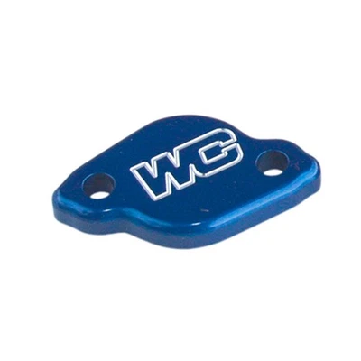 Tapa depósito freno trasero Works Connection azul para YAMAHA YZ450F 2003-2023 Foto 1 de 2