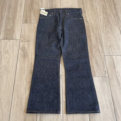 Pantalones de mezclilla Sugar Cane Rodeoman Bootcut azul índigo 34x32 nuevos con etiquetas Foto 1 de 4