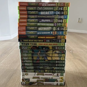 DVD Teenage Mutant Ninja Turtles Bundle 23 DVDs - Some New + Poster - See Detail - Picture 1 of 8
