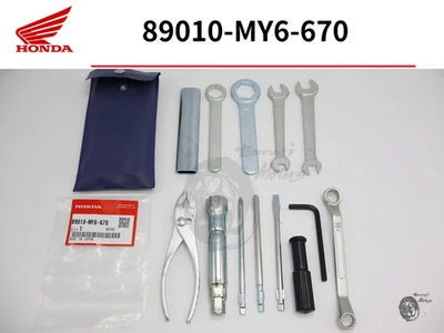 Juego de herramientas Honda OEM 1993-2008 XR650L XR 650L Juego de alicates de llave 89010-MY6-670 Foto 1 de 4