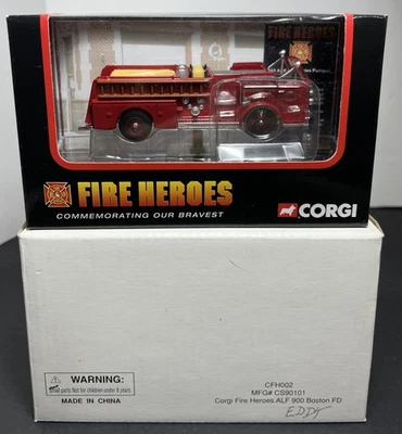 Corgi Fire Heroes 1960 ALF 900 Series Pumper Boston CS90101 2004 DieCast NIB - Image 1 of 4