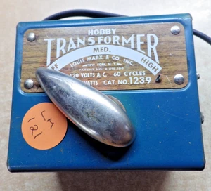 LOUIS MARX & CO. HOBBY TRANSFORMER #1239 - Picture 1 of 7