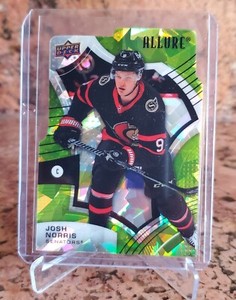2021-22 ALLURE ROOKIE JOSH NORRIS GREEN RAINBOW DIE CUT /99 🔥🔥