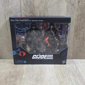 GI Joe Classified Steel Corps Commander vs. Twilight Guard 141 Hasbro Exclus NUOVO - Foto 1 di 7