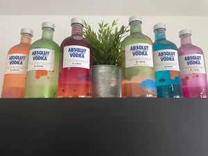 6 Absolut Vodka Unique Edition 700ml - Bild 1 von 7