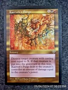 MTG 1x Kaervek's Purge Mirage NM 1996 Magic the Gathering (DS3D1H7) - Picture 1 of 4