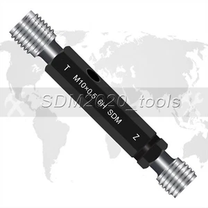 1 PC M10 × 0.5 mm 6H right-hand thread Screw plug gauge GO NO-GO Gage - Picture 1 of 5