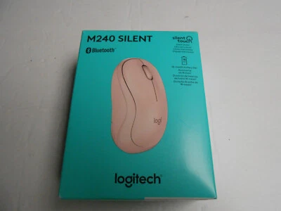Logitech - M240 Silent Bluetooth Mouse - Pink 910-007117 - Image 1 of 3