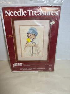 Needle Treasures Jan Hagara Betsy #00544 Stitchery Kit Cross New Sealed 1979 - Picture 1 of 4