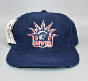 New York Rangers Vintage Twins Enterprise Wool Snapback Cap Hat - NWT - Picture 1 of 6